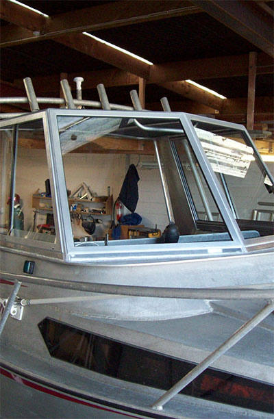 boat hardtop construction in Auckland